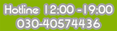 Hotline Leinwanddruck